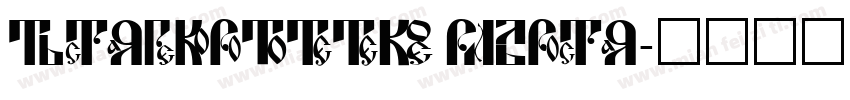 zingbatssw plain字体转换